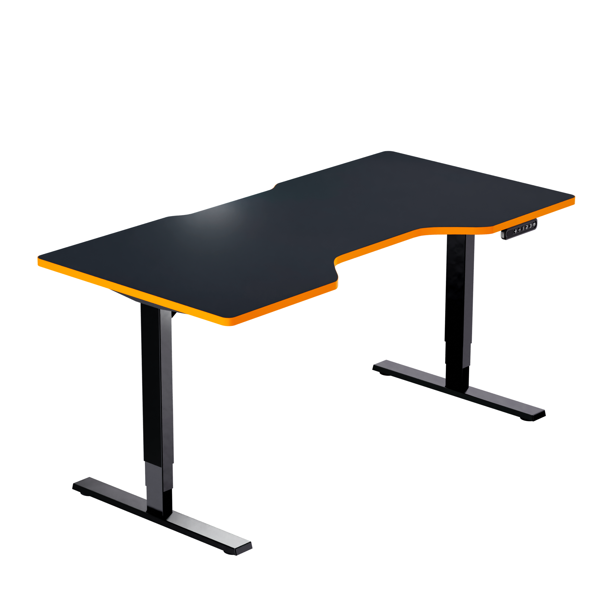 LeetDesk Dark Pro - Standing Gaming Desk in Black