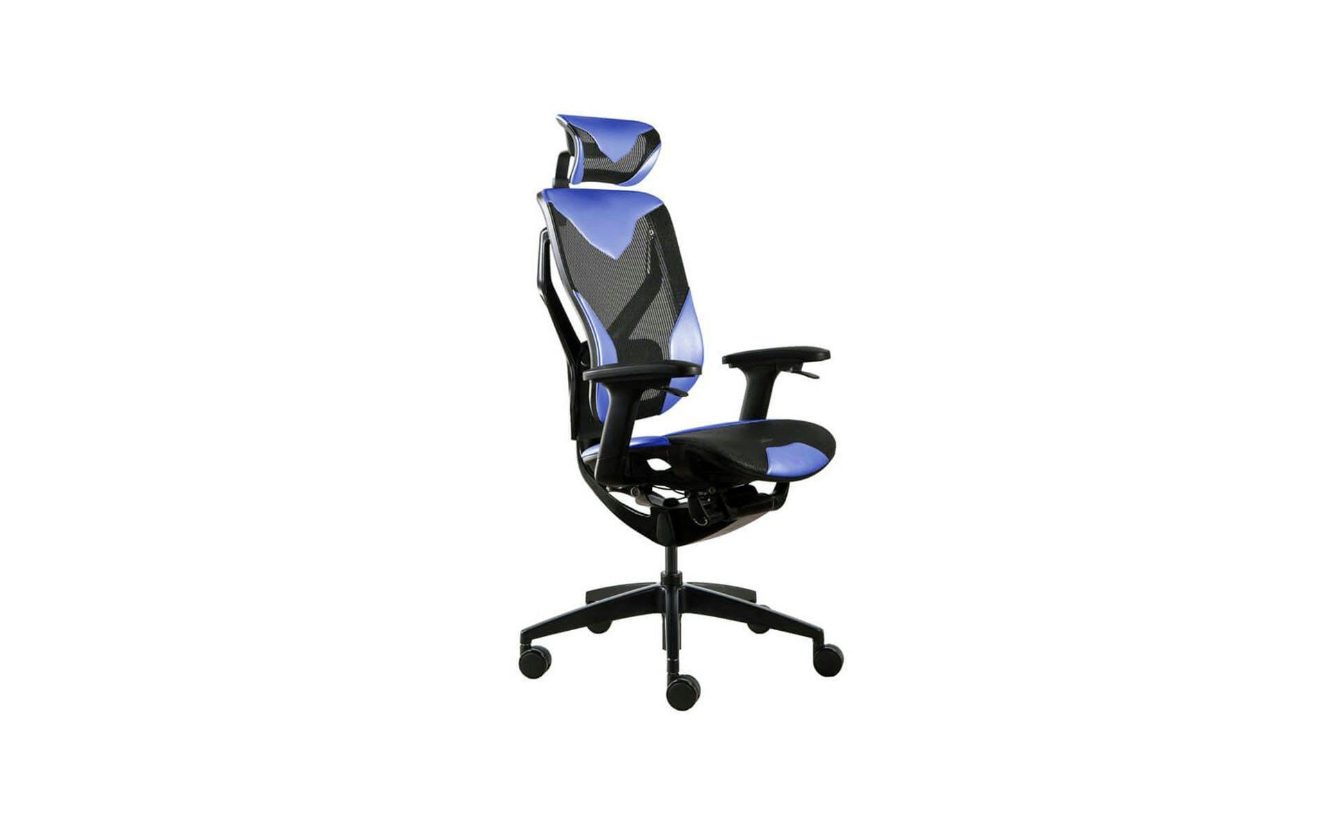 Blue gaming chair
