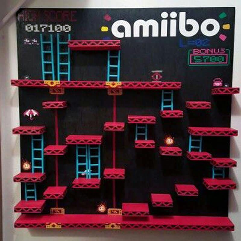 This shelf wants to be filled with your amiibo collection! | Credit: pinterest.com