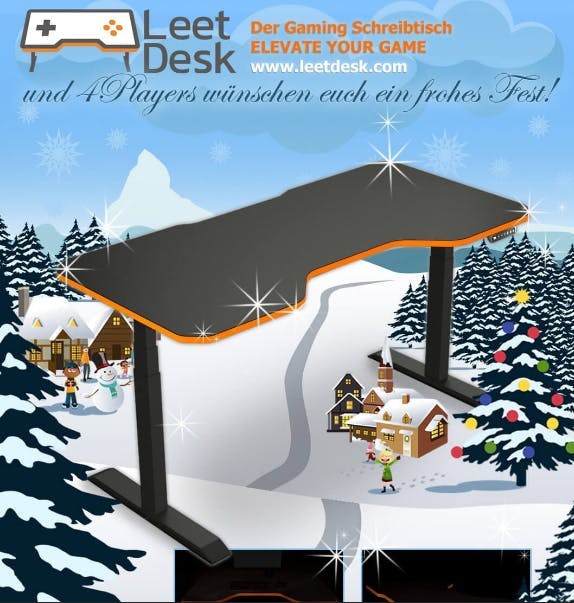 LeetDesk x 4players Adventskalender 