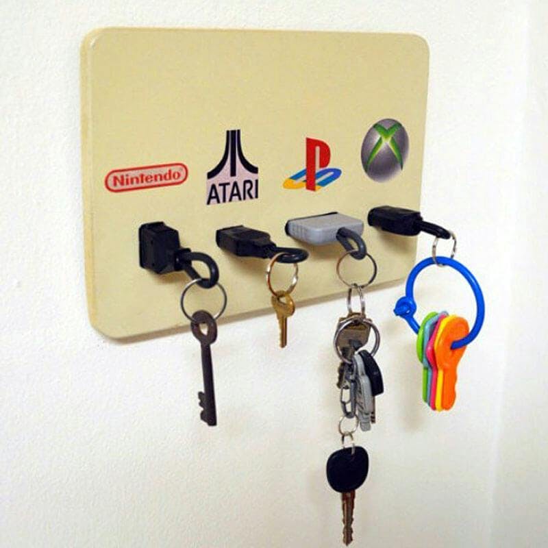 An alternative to the classic key box | Credit: pinterest.com