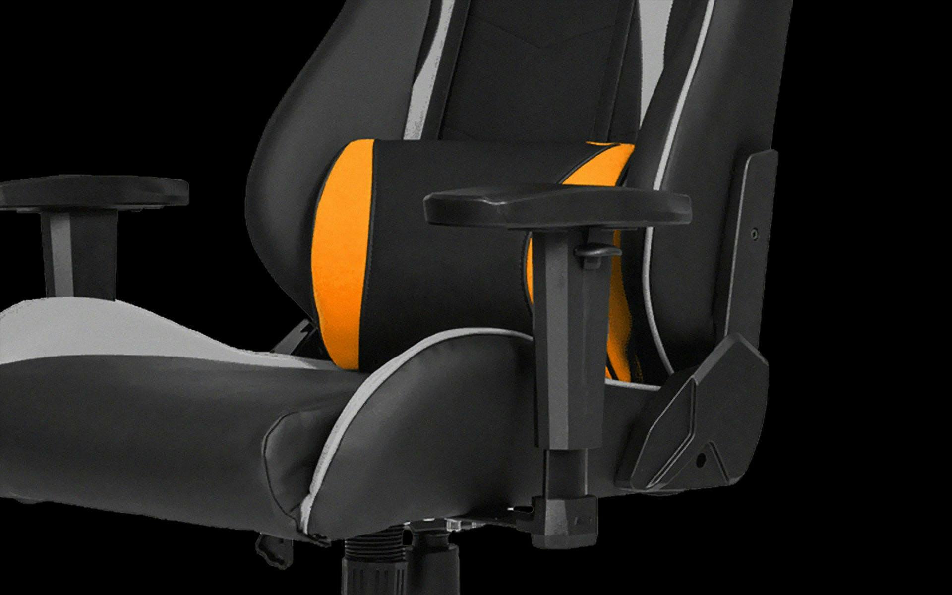 Gaming chair with lumbar support
